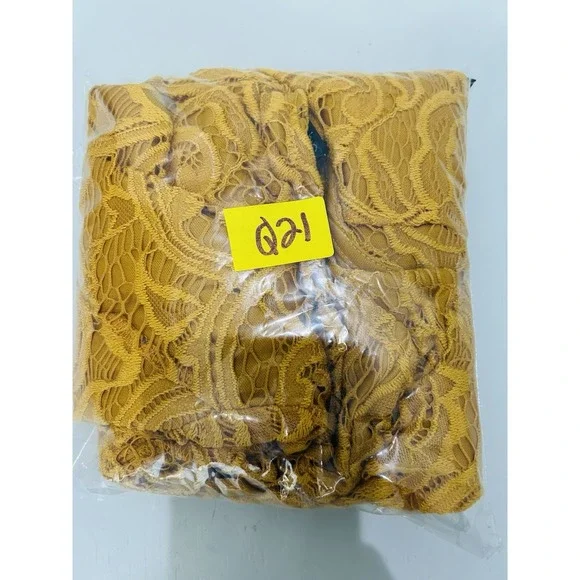 Vintage Women's Y2K Lace Crochet Lace Top Size L Bell Sleeve Boho Fairy Hippie - Picture 13 of 13